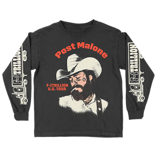 Post Malone F-1 Trillion Tour Long Sleeve